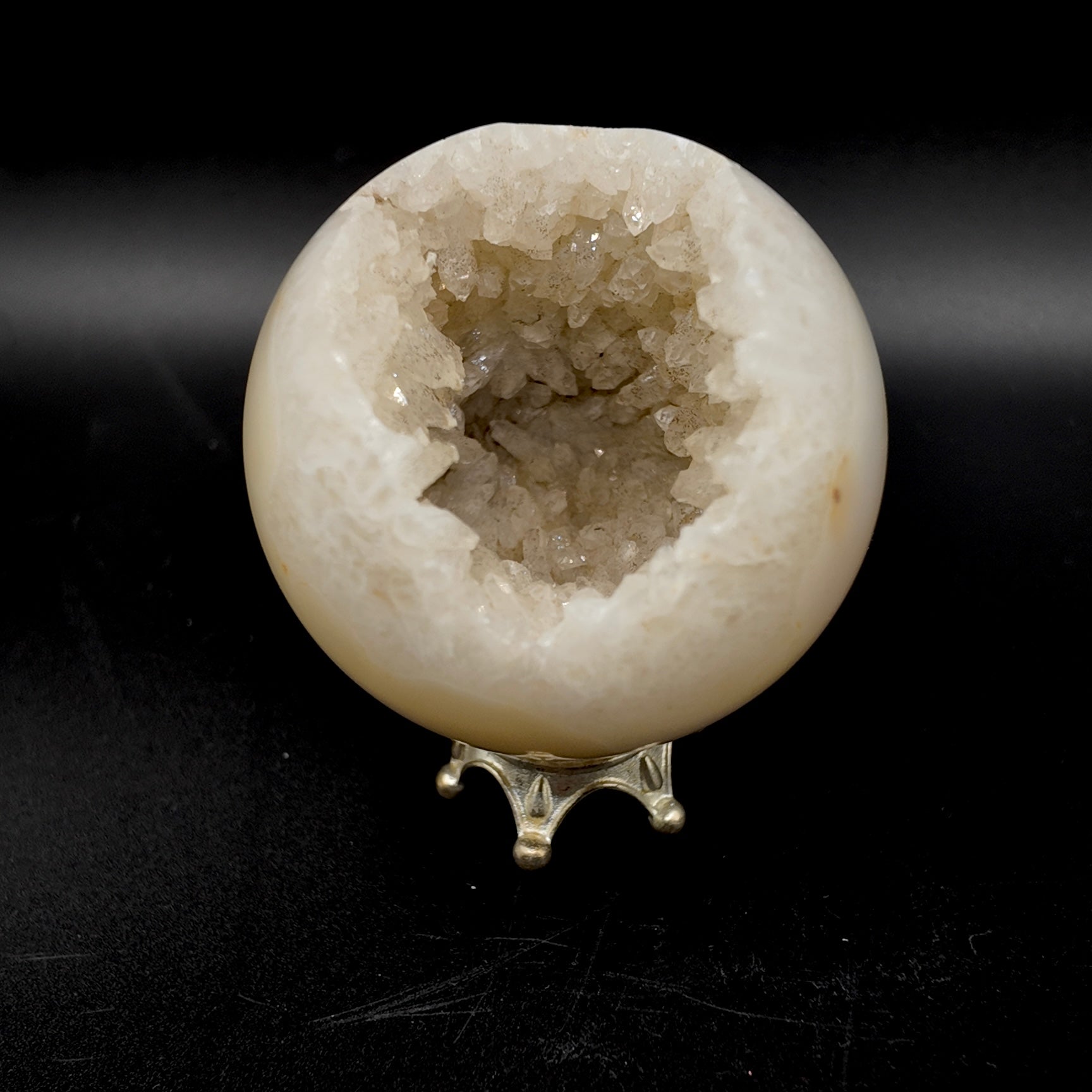 Druzy Quartz Sphere