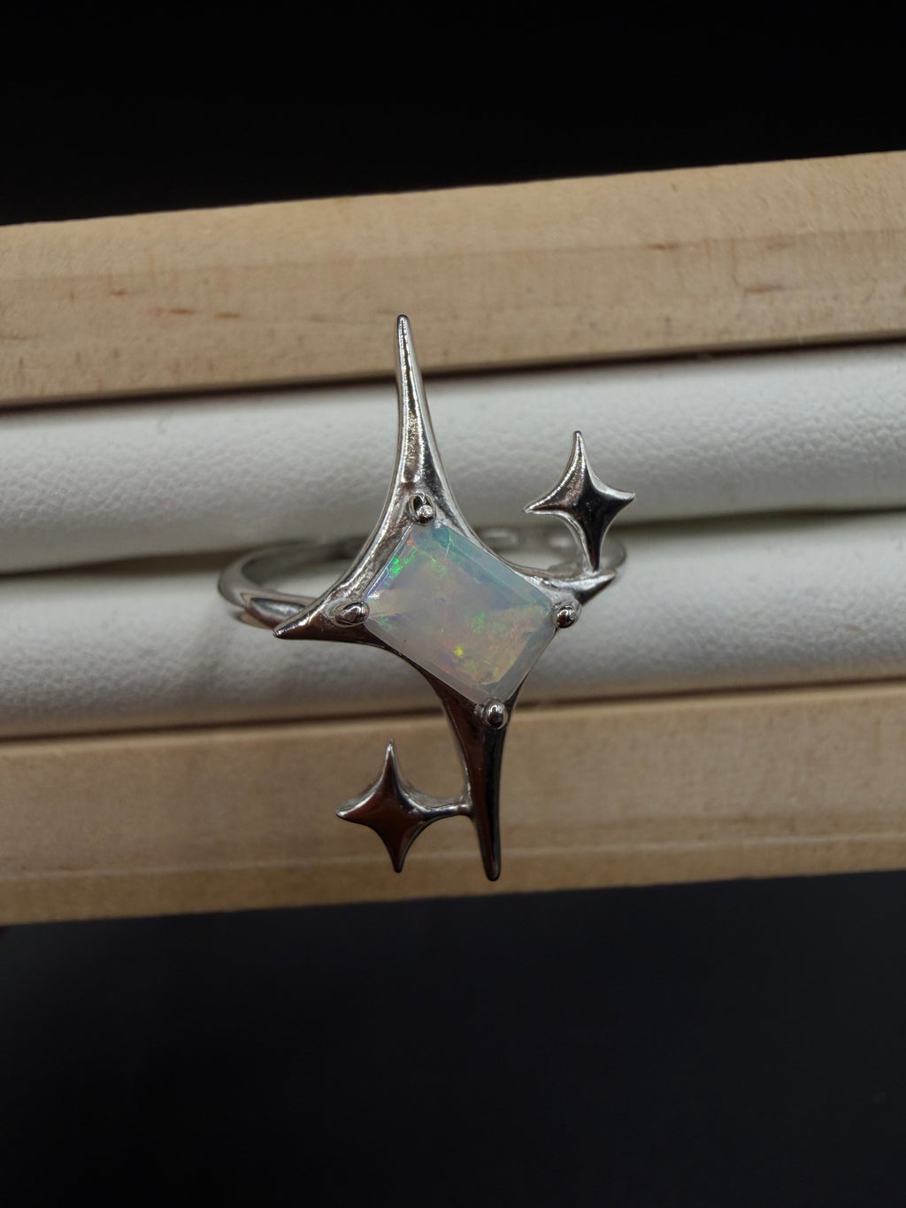 Opal Signature Star Ring