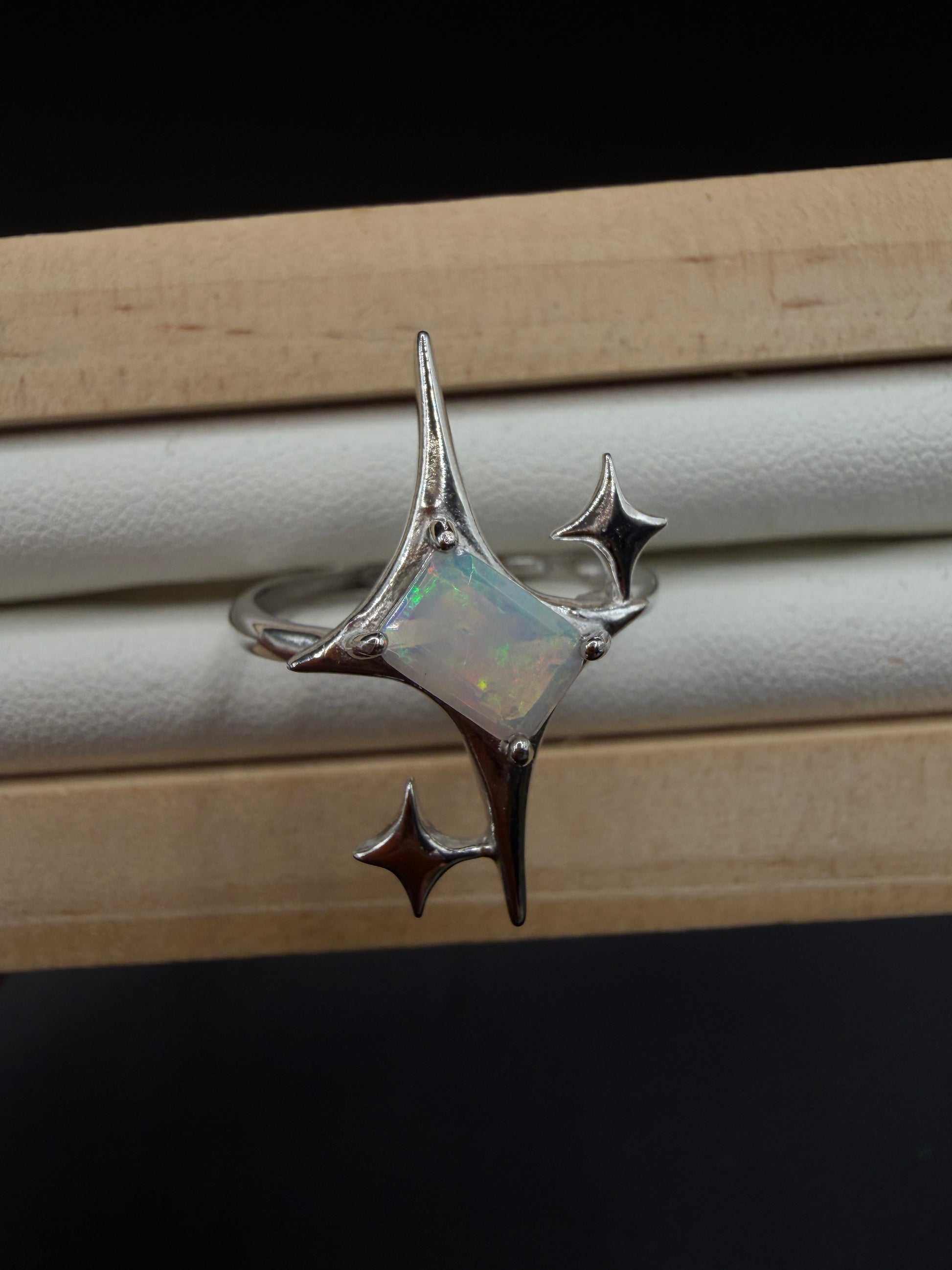 Opal Signature Star Ring