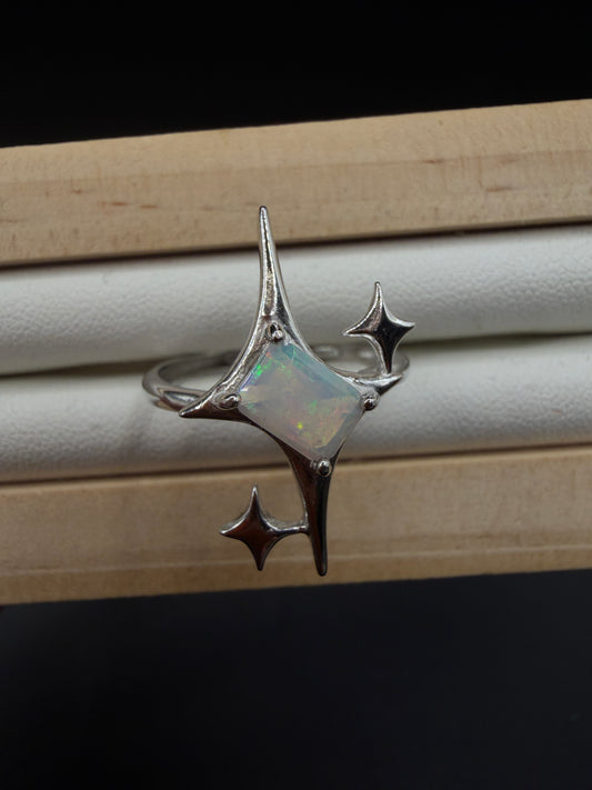Opal Signature Star Ring