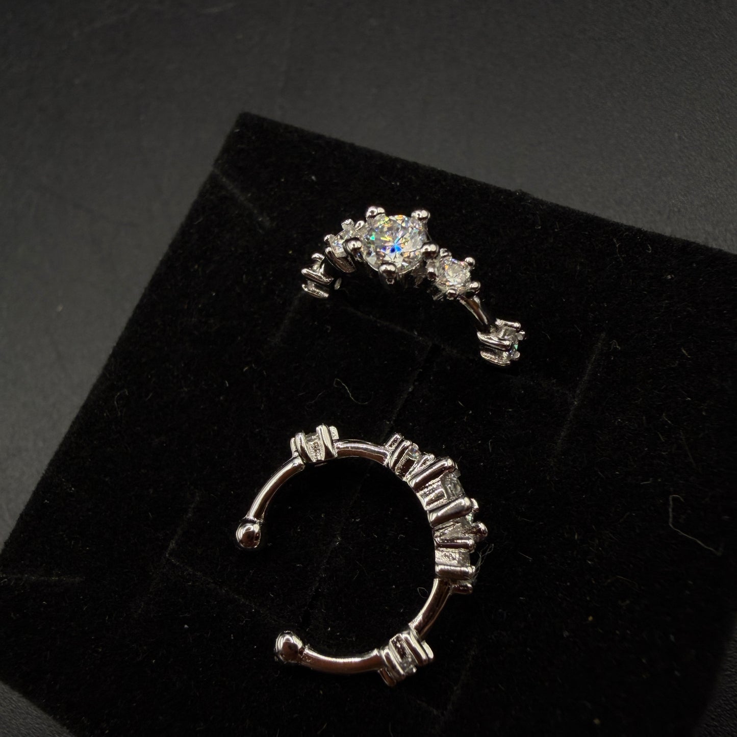 Moissanite S925 Certified Ear Cuffs