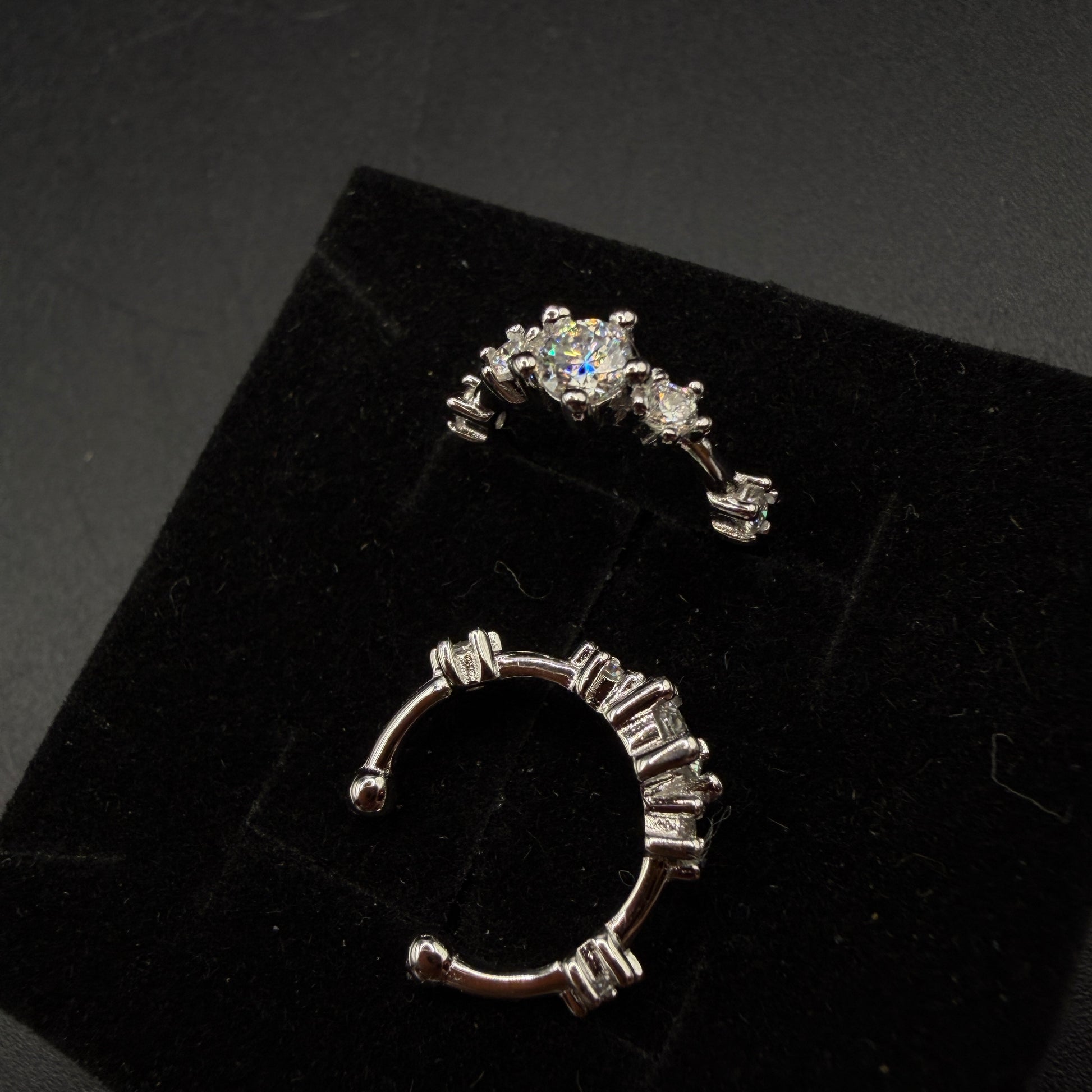 Moissanite S925 Certified Ear Cuffs