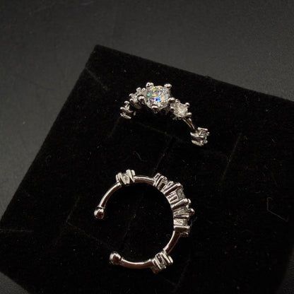 Moissanite S925 Certified Ear Cuffs