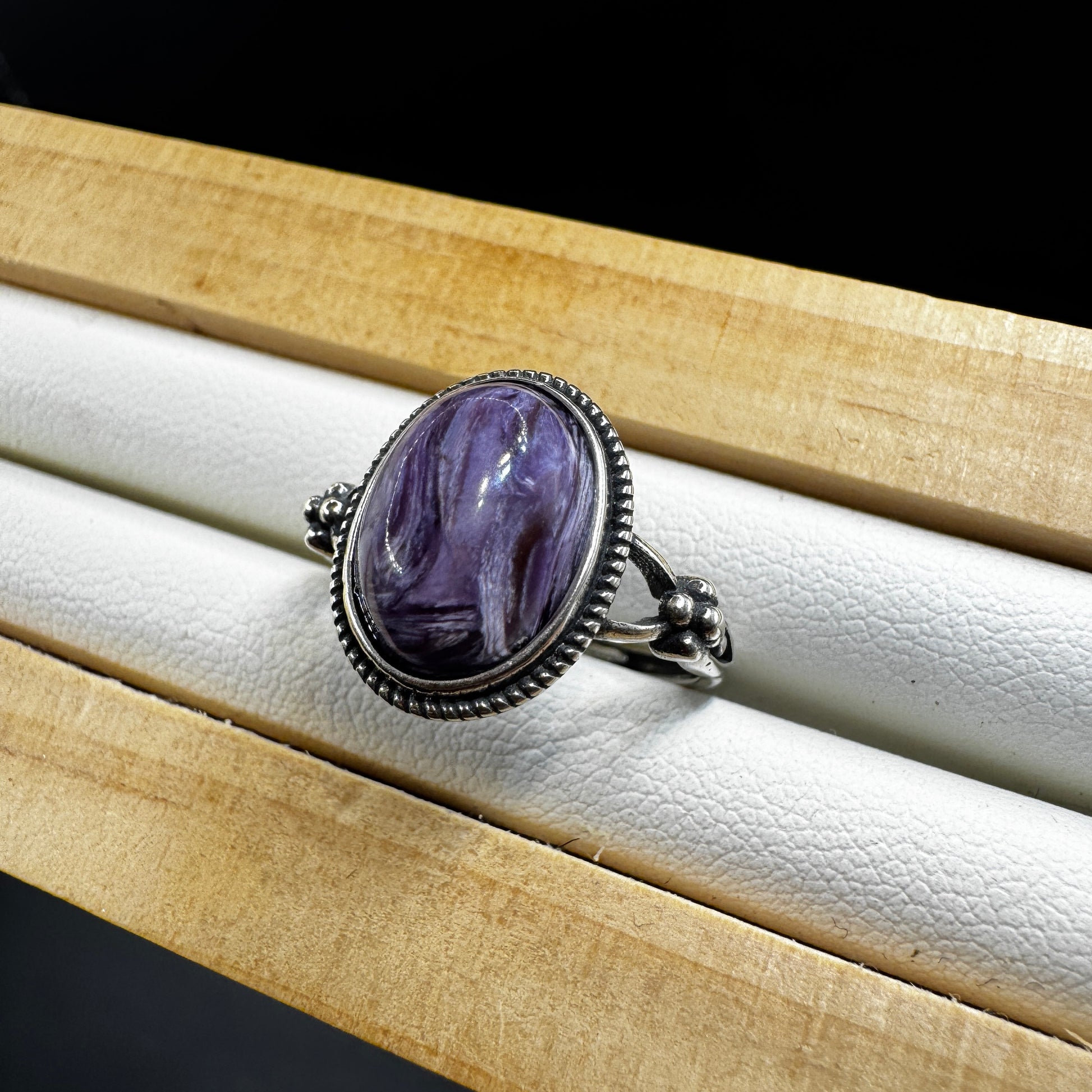 Chaorite S925 Adjustable Ring