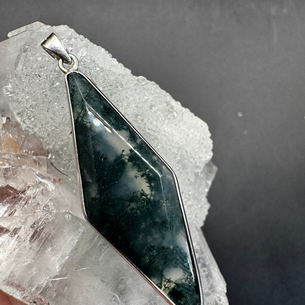 Moss Agate Necklace S925