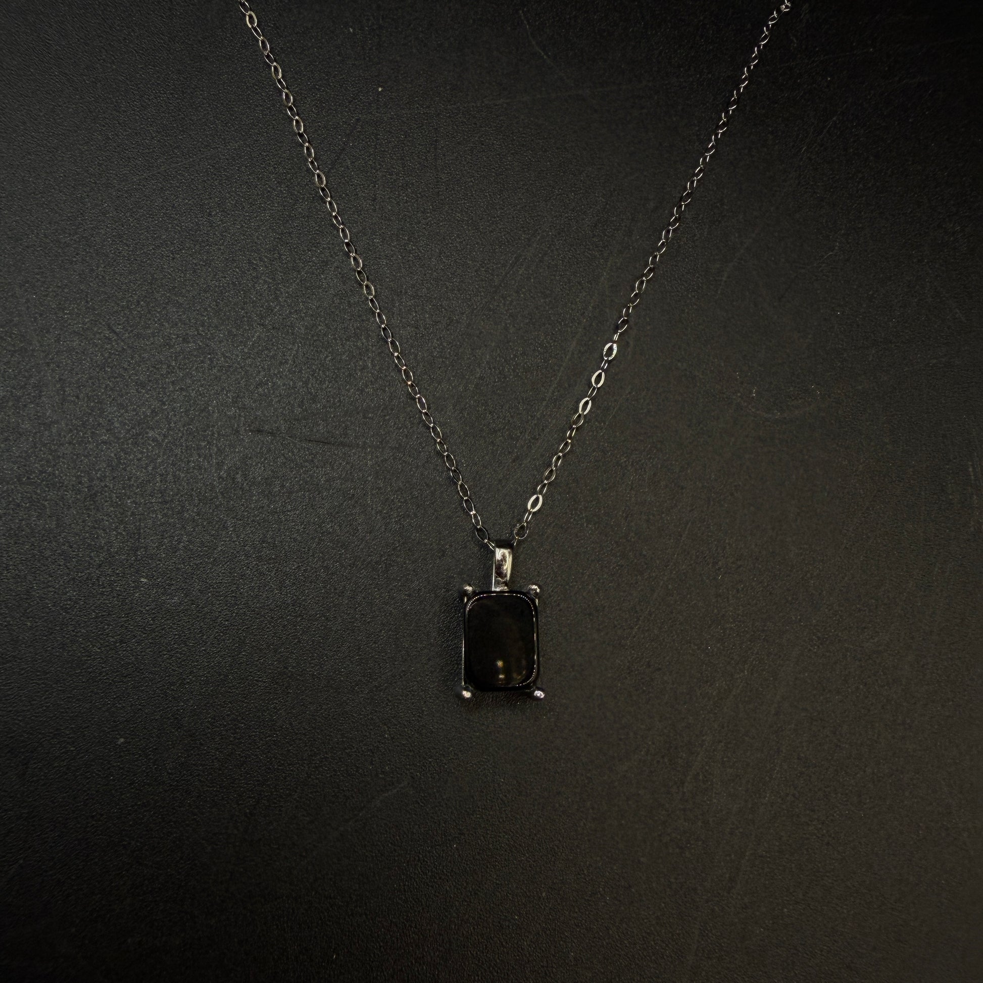 Cintamani Stone Saffordite S925 Certified Necklace