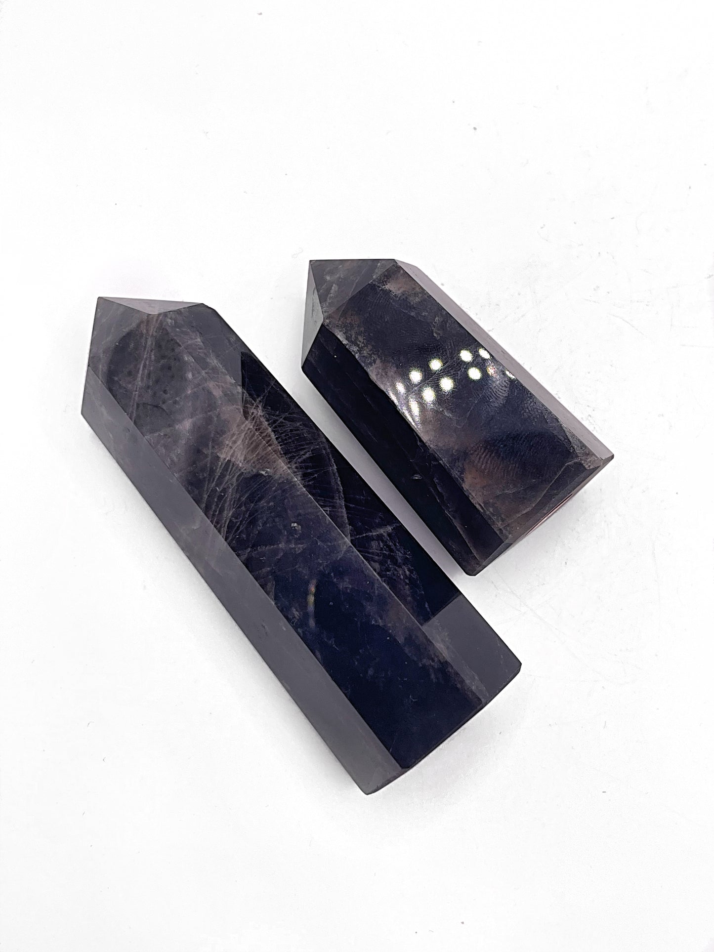 Black Rose Quartz Towers