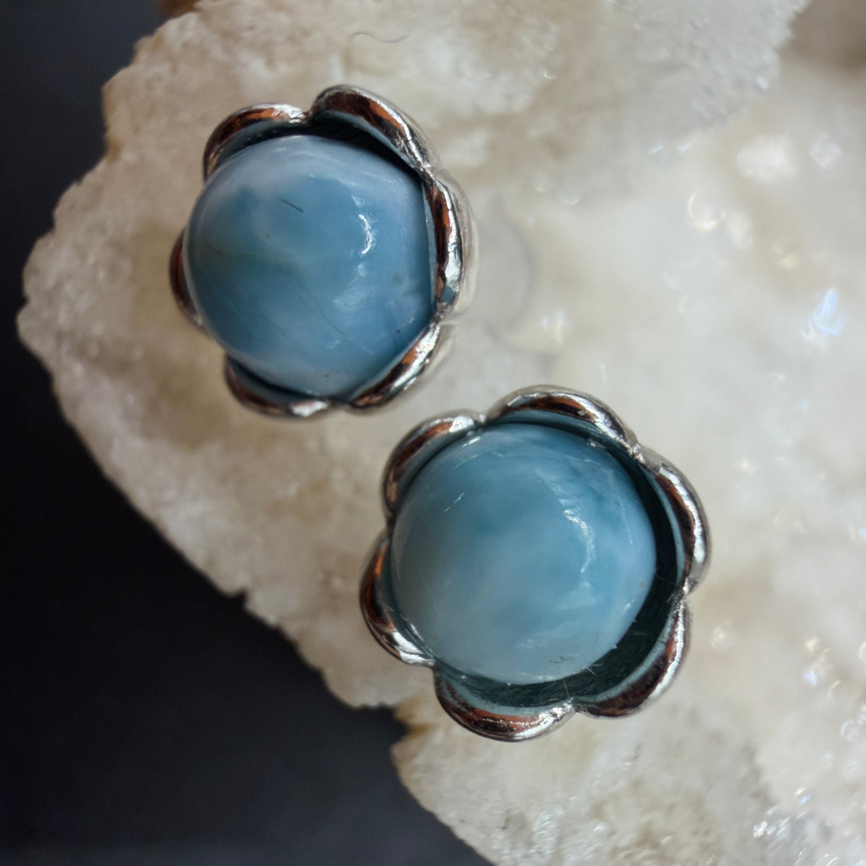 Larimar S925 Earrings
