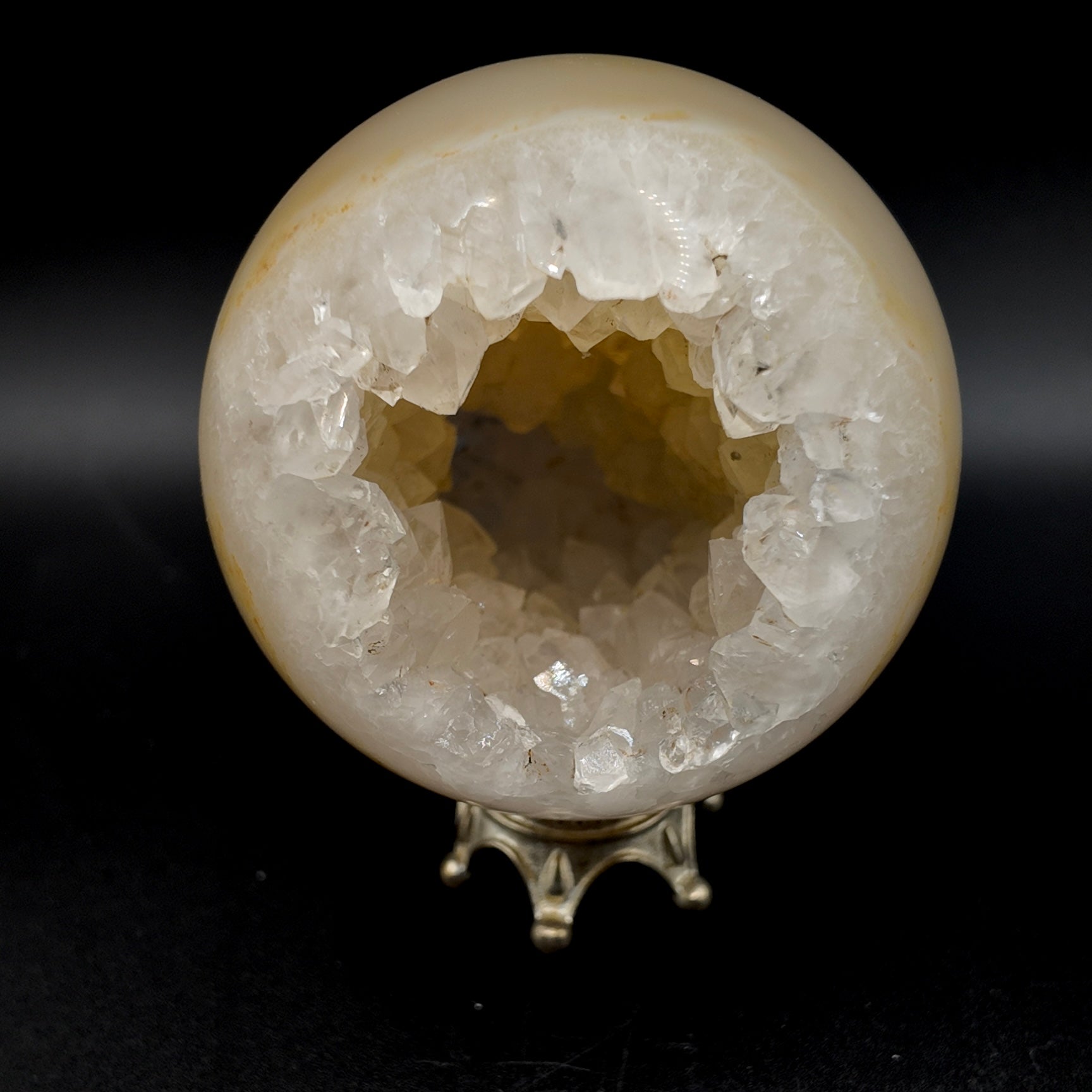 Druzy Quartz Sphere