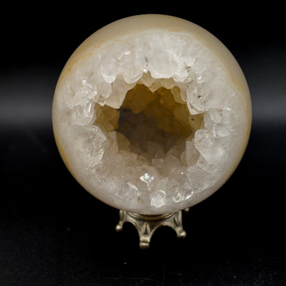 Druzy Quartz Sphere