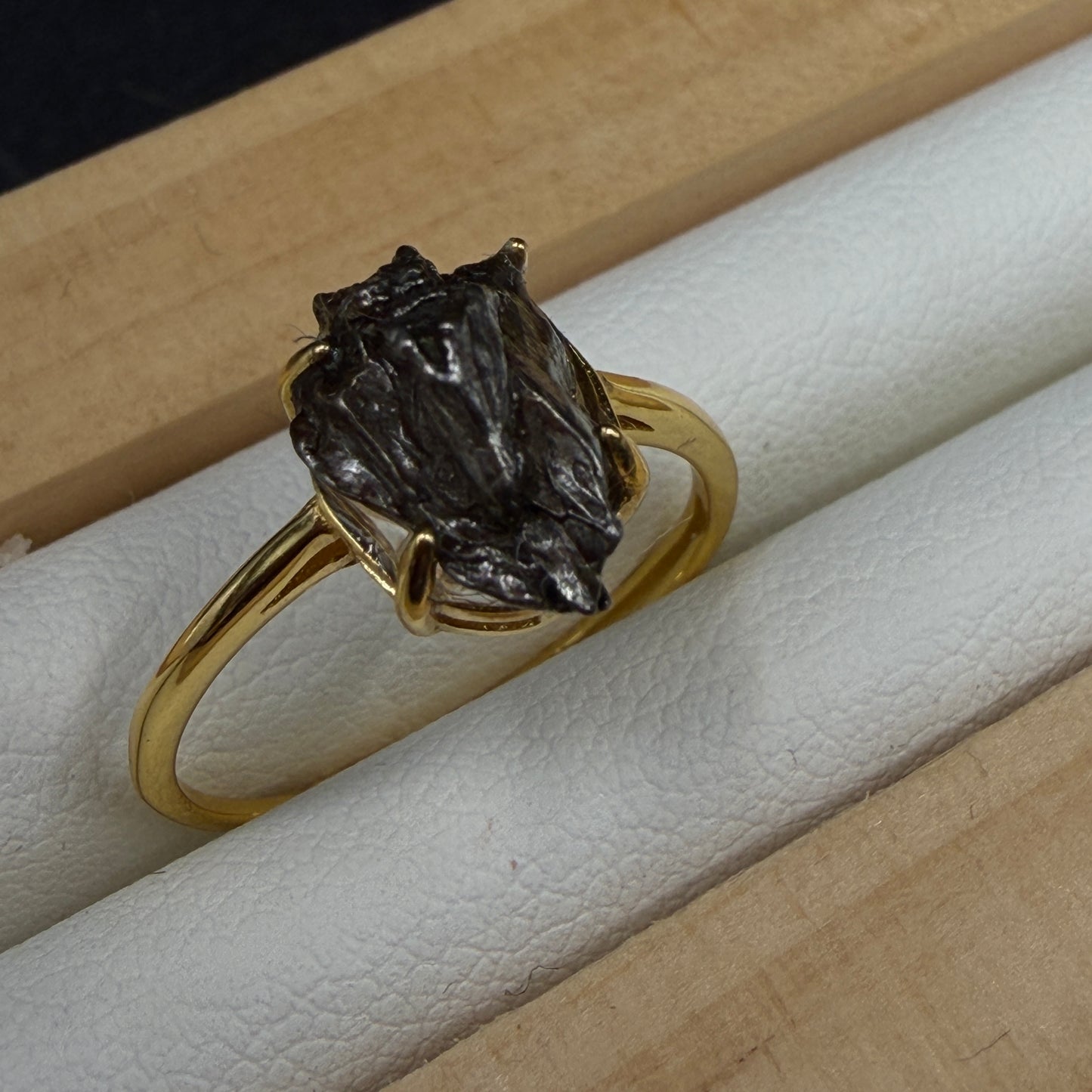 Argentina Iron Meteorite S925 Ring