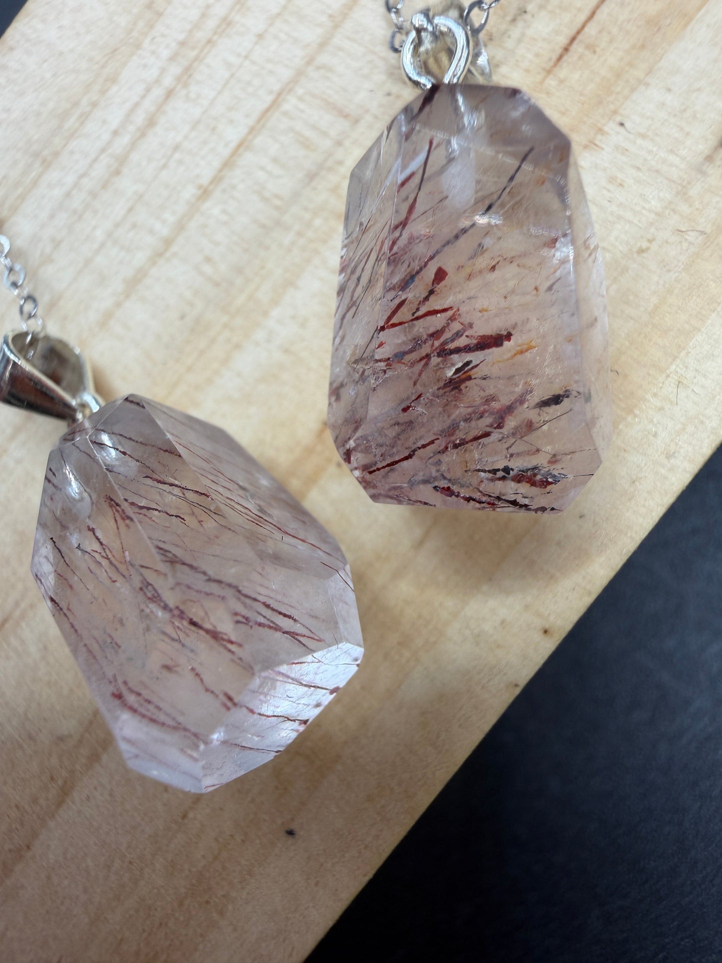 Rutilated Quartz S925 Necklace
