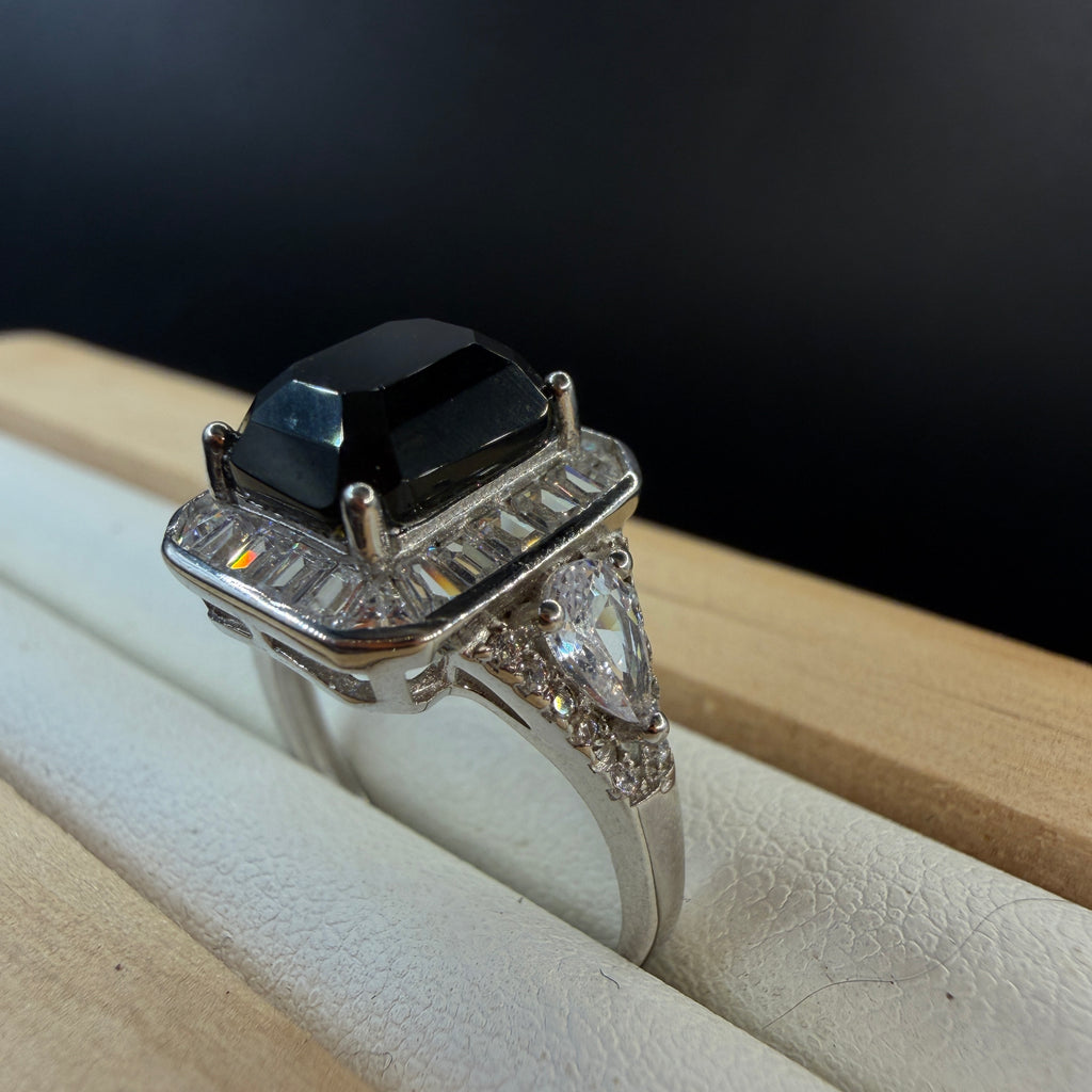 Cintamani Stone Saffordite S925 Certified Ring