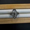 Herkimer Diamond S925 Adjustable Ring