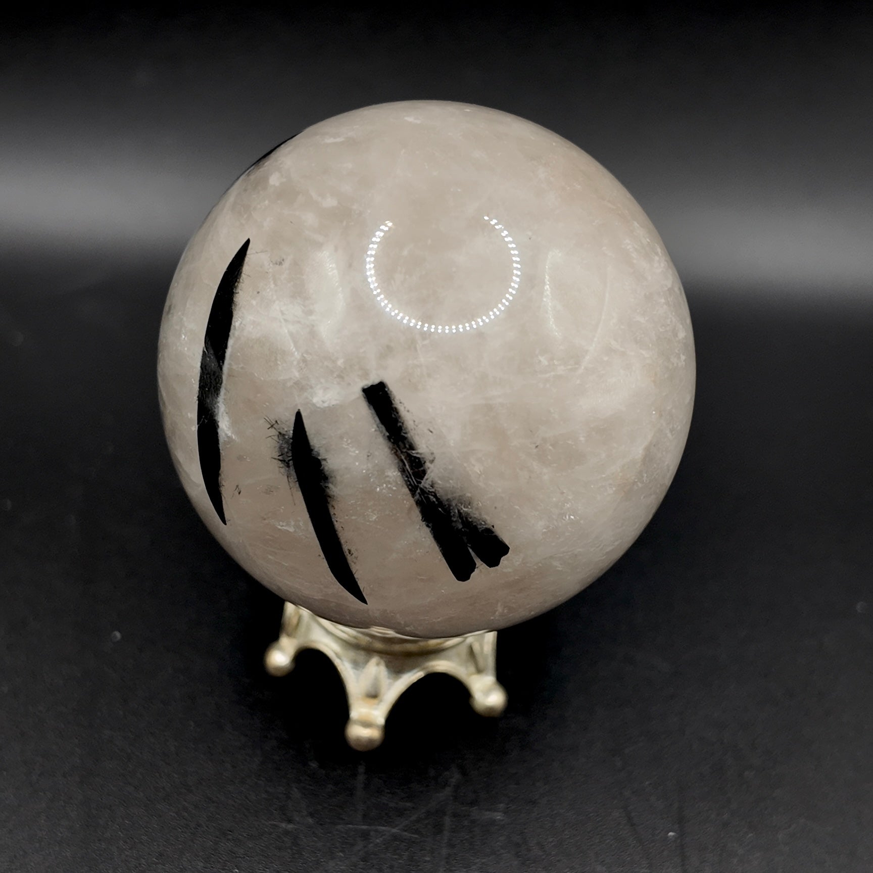 Black Tourmaline in Quartz