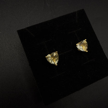 Libyan Desert Glass S925 Certified Earrings