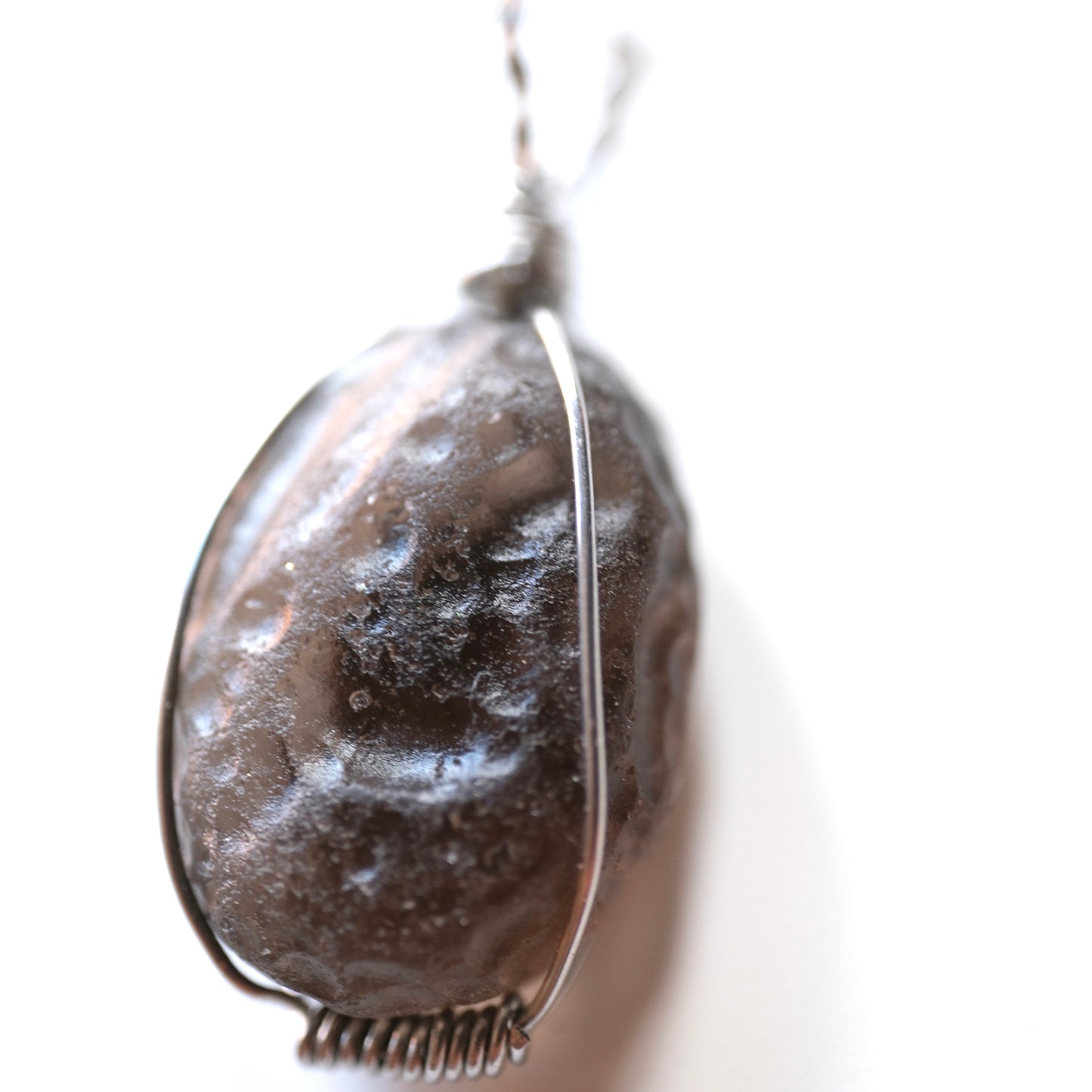 Colombianite Pseudo Tektite Necklace