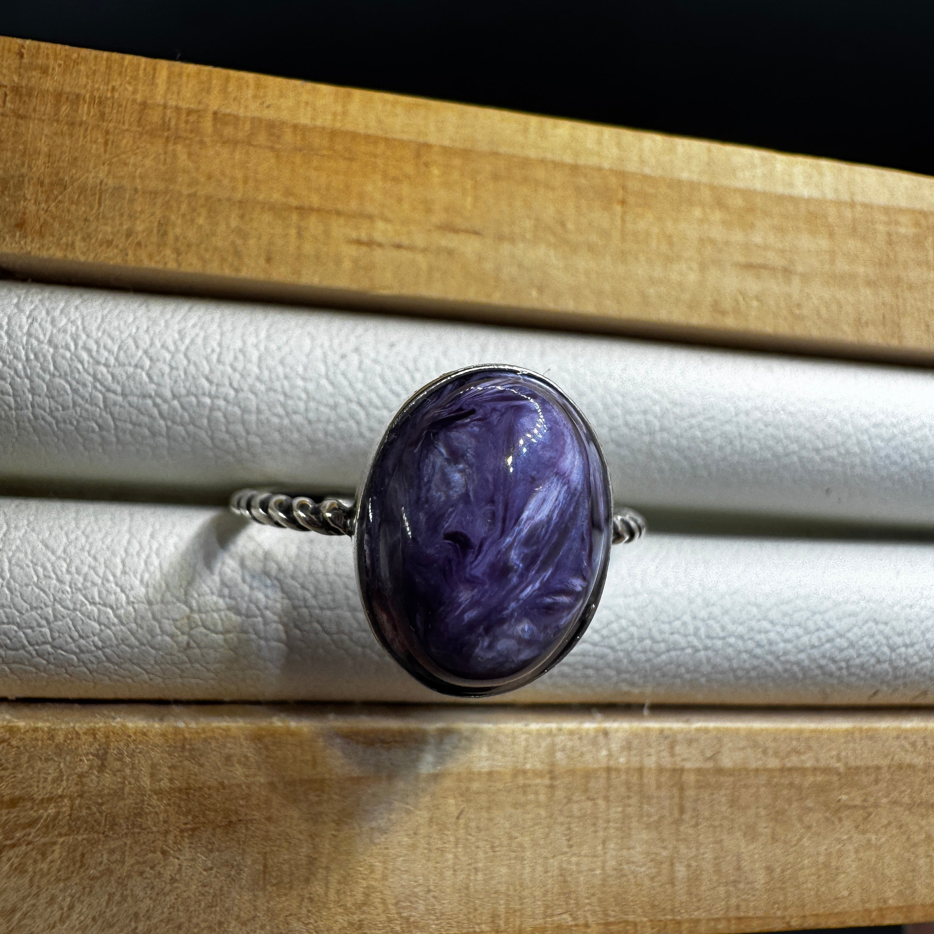 Chaorite S925 Adjustable Ring