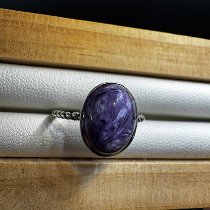 Chaorite S925 Adjustable Ring