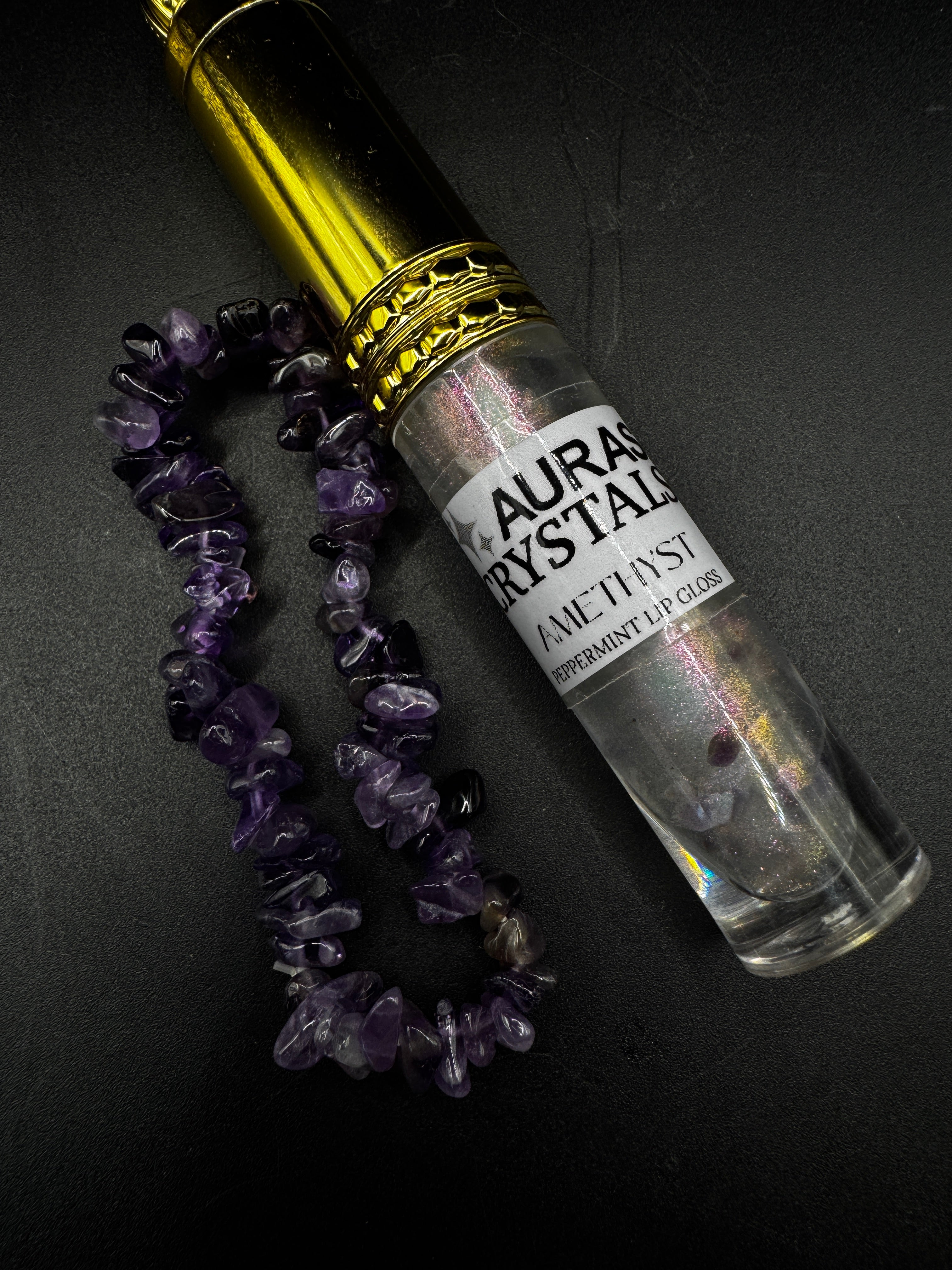 Amethyst Lip and Bracelet Bundle