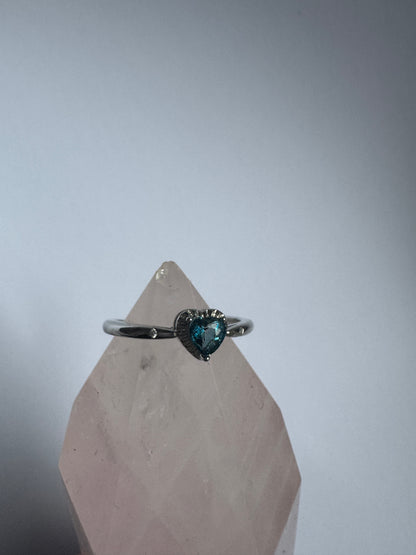 Blue Topaz Ring