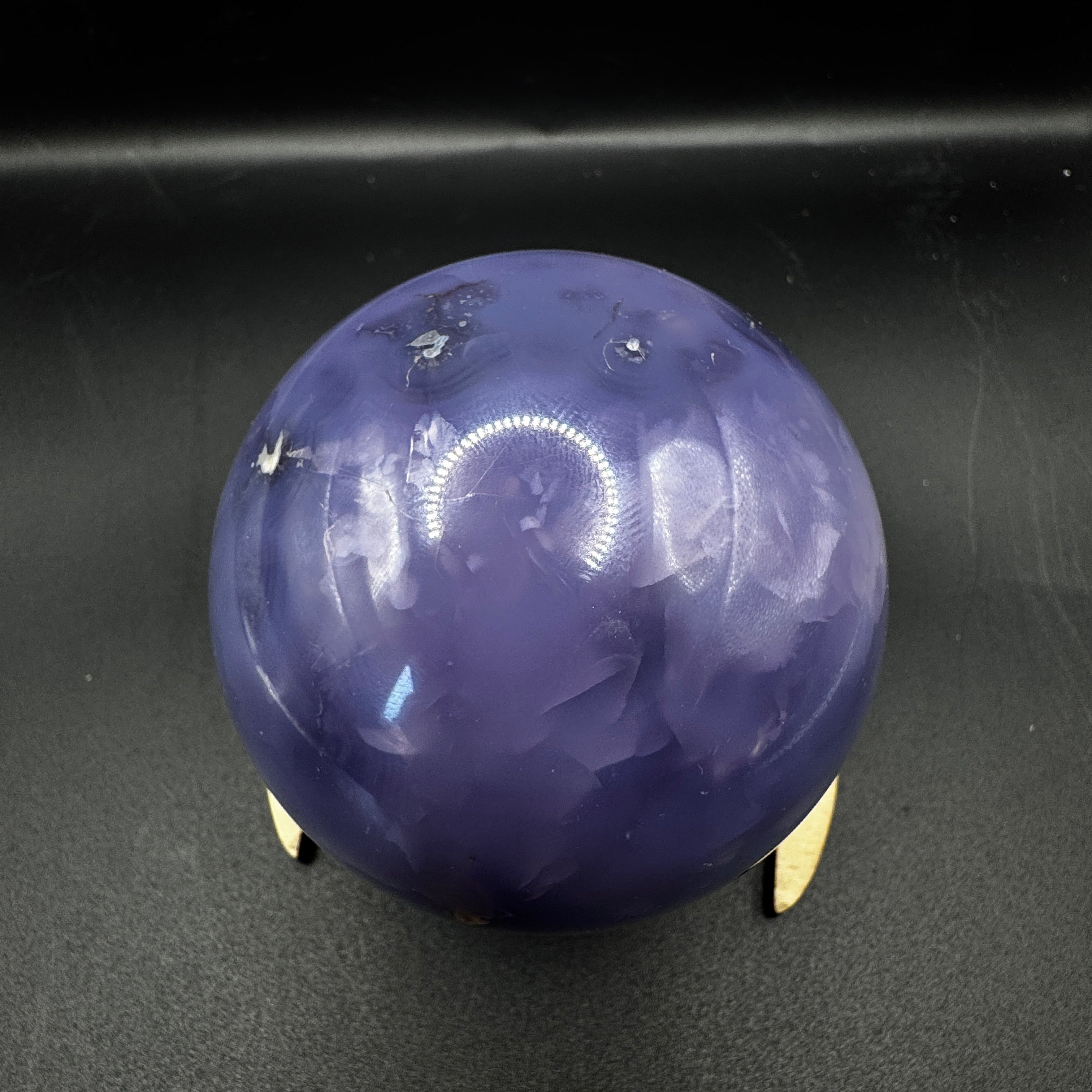 Blue Flower Agate Sphere