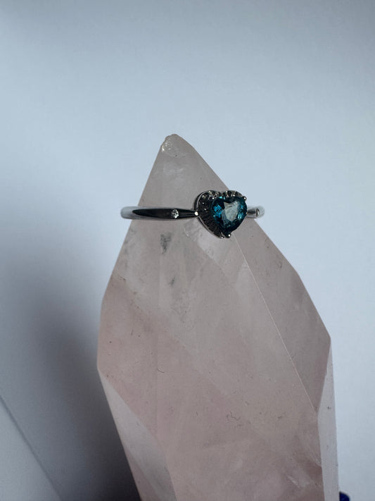 Blue Topaz Ring