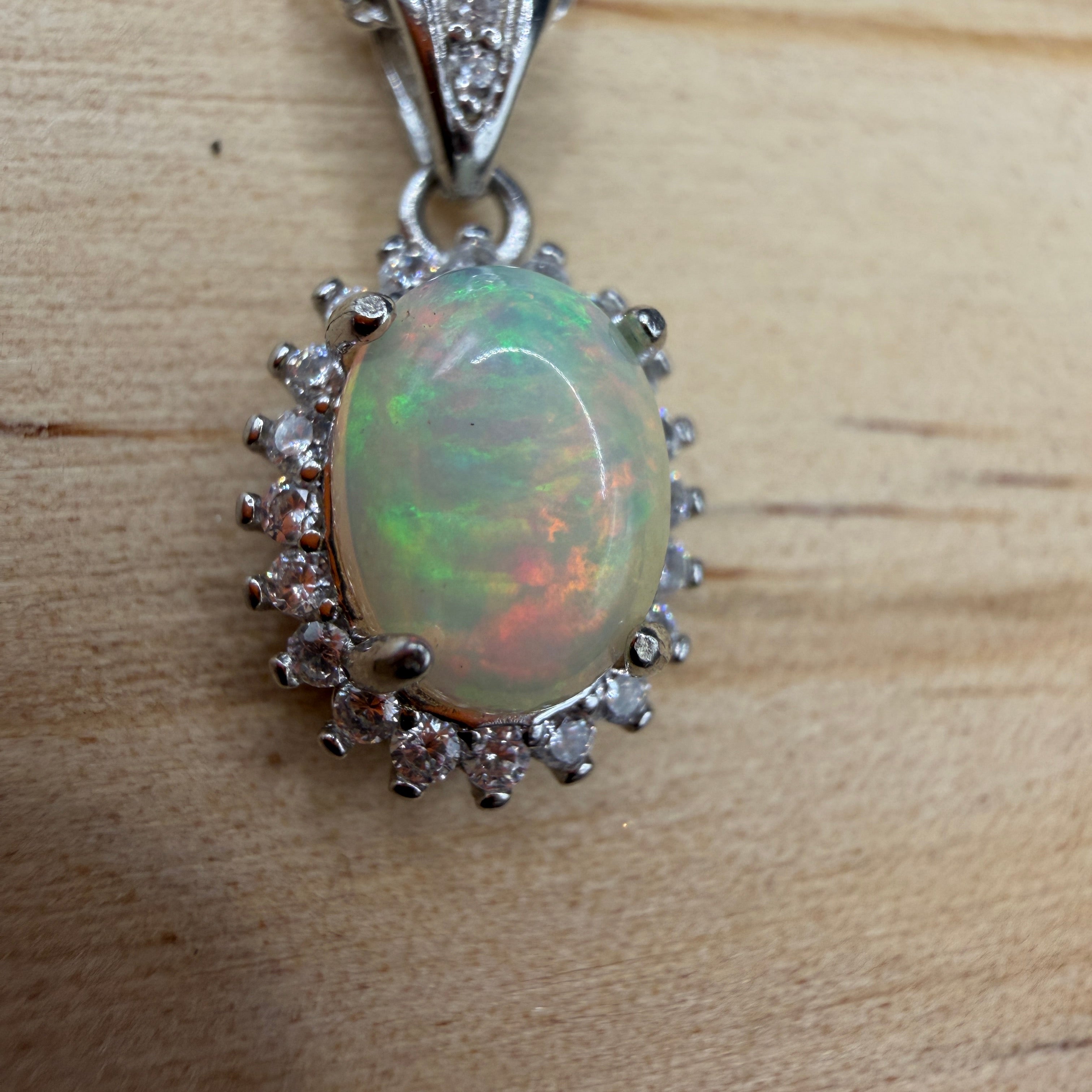 Opal S925 Necklace
