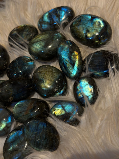 Labradorite Palm Stones