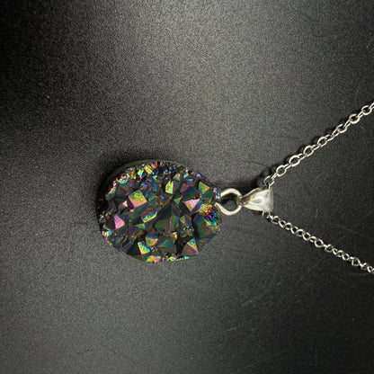 Aura Amethyst S925 Necklace