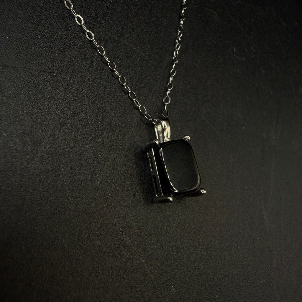 Cintamani Stone Saffordite S925 Certified Necklace