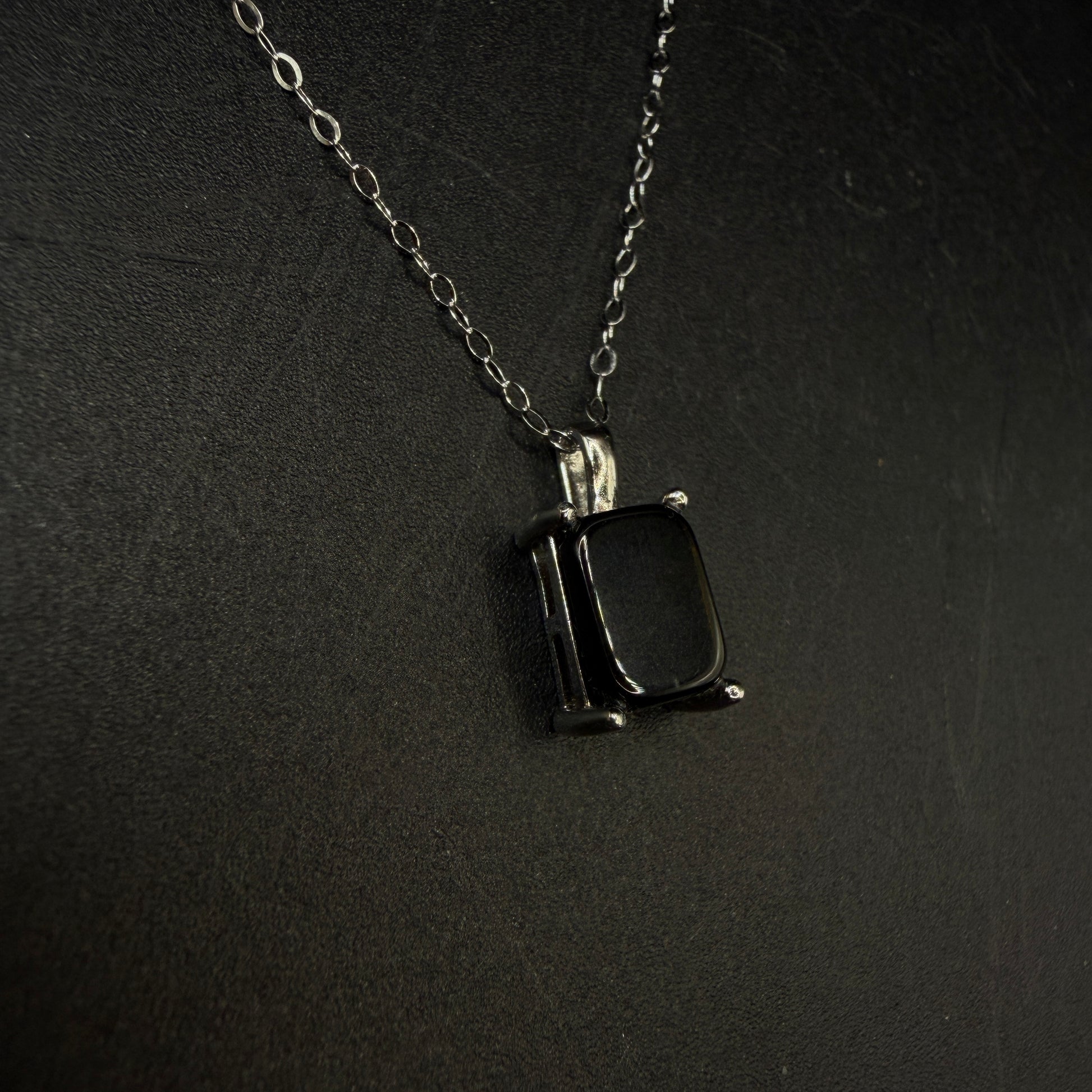 Cintamani Stone Saffordite S925 Certified Necklace