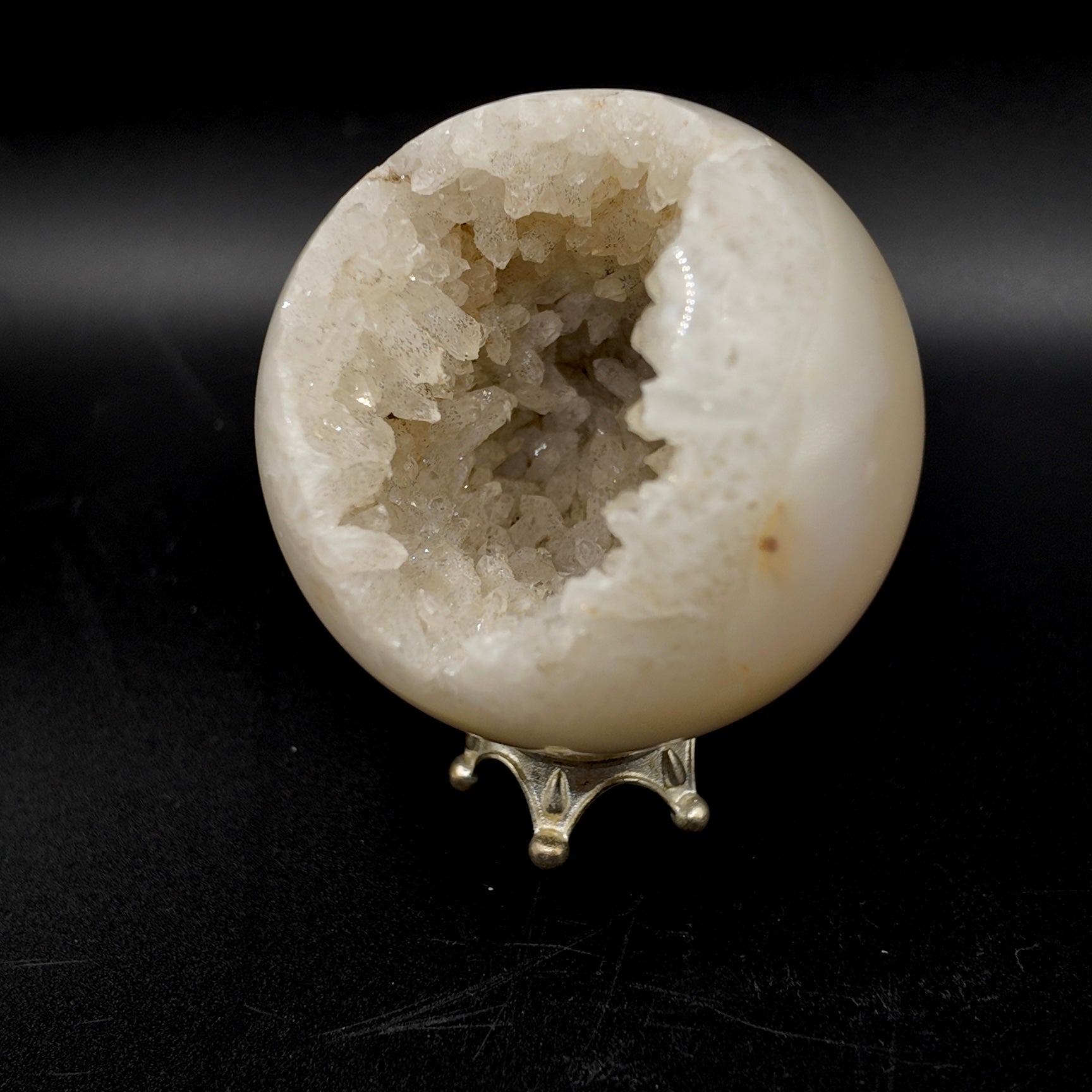 Druzy Quartz Sphere