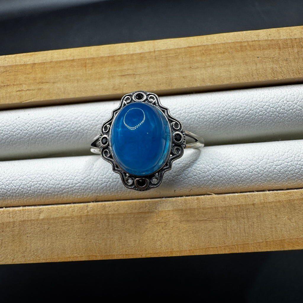 Apatite S925 Adjustable Ring