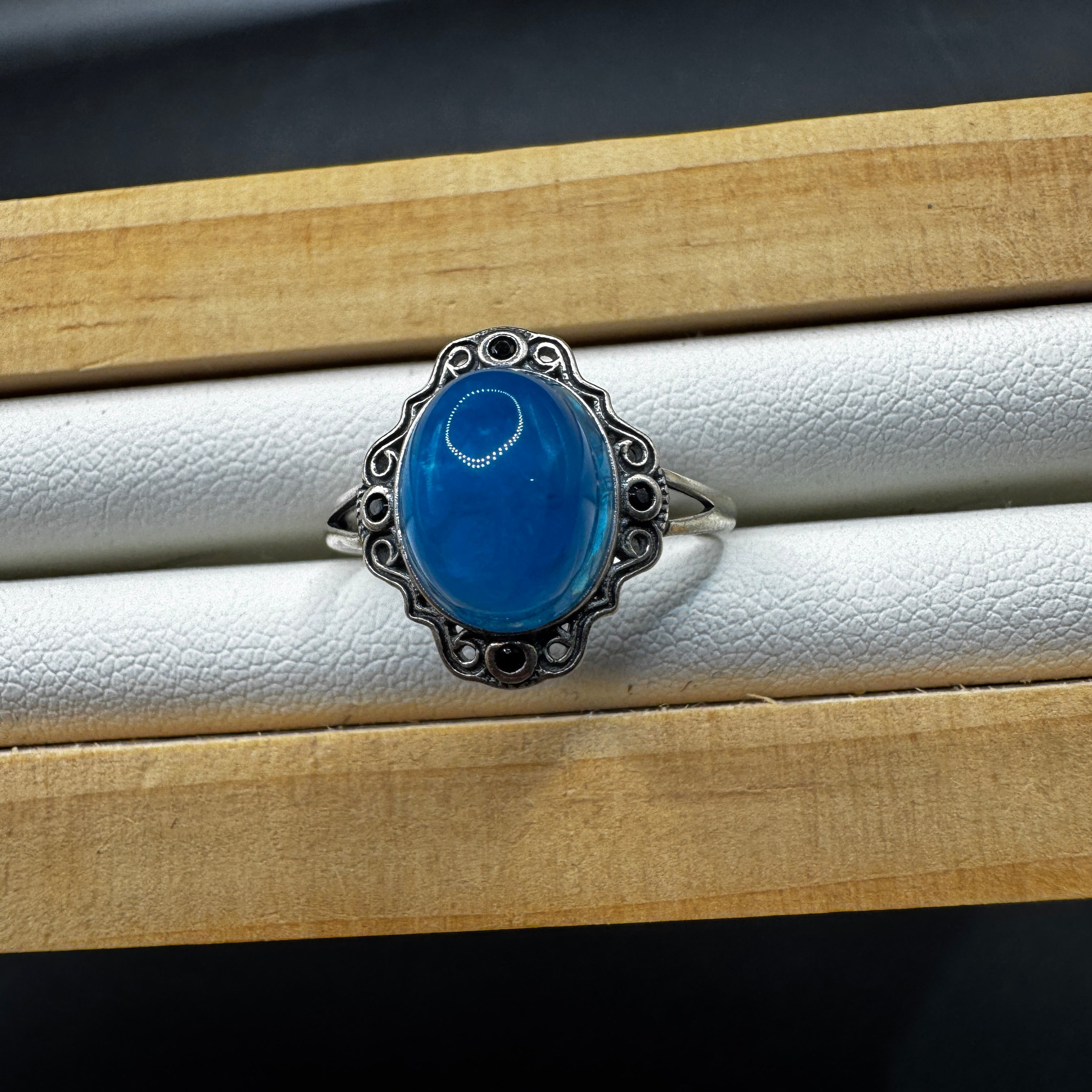 Apatite S925 Adjustable Ring