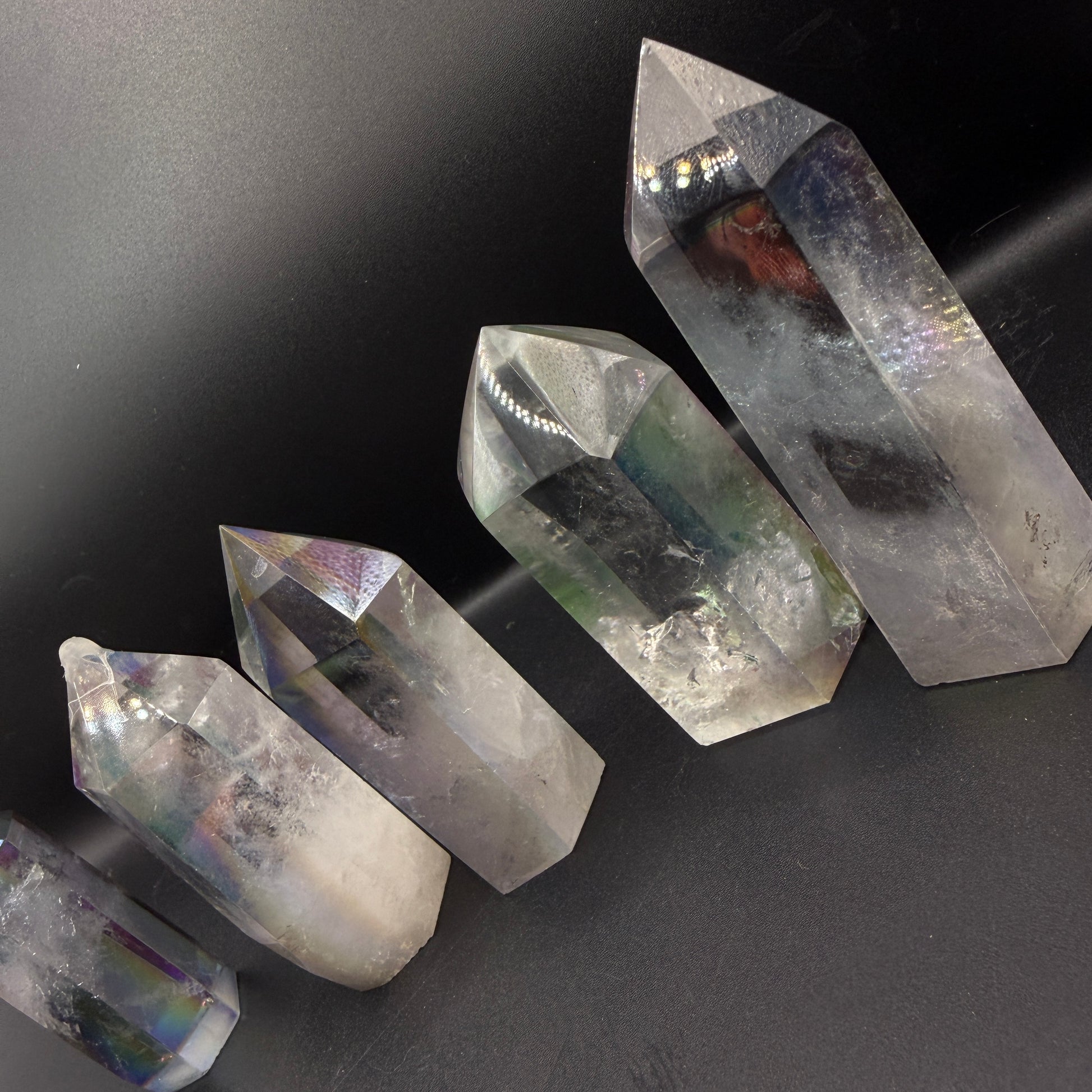Aura Clear Quartz Tower
