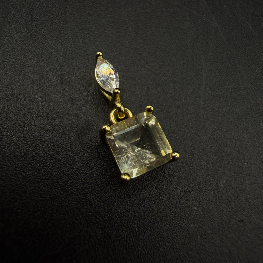 Libyan Desert Glass S925 Certified Necklace