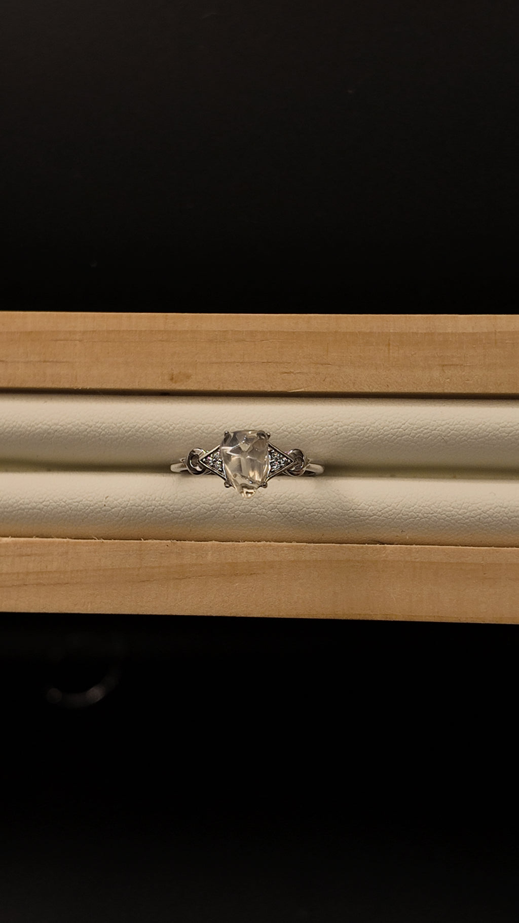 Moonstone Freeform Ring