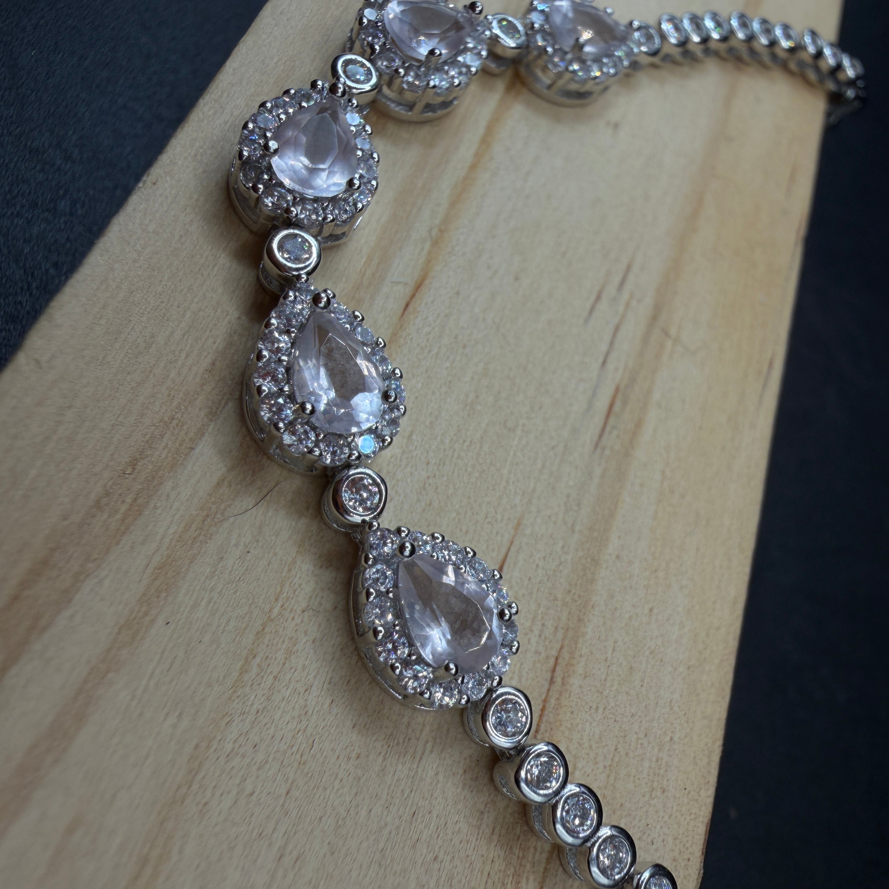 Rose Quartz S925 Certified Bracelet