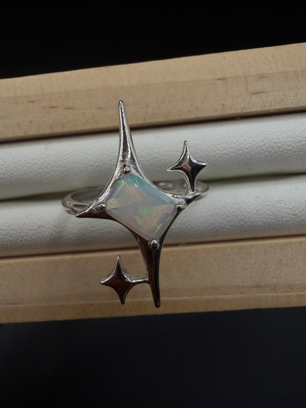 Opal Signature Star Ring