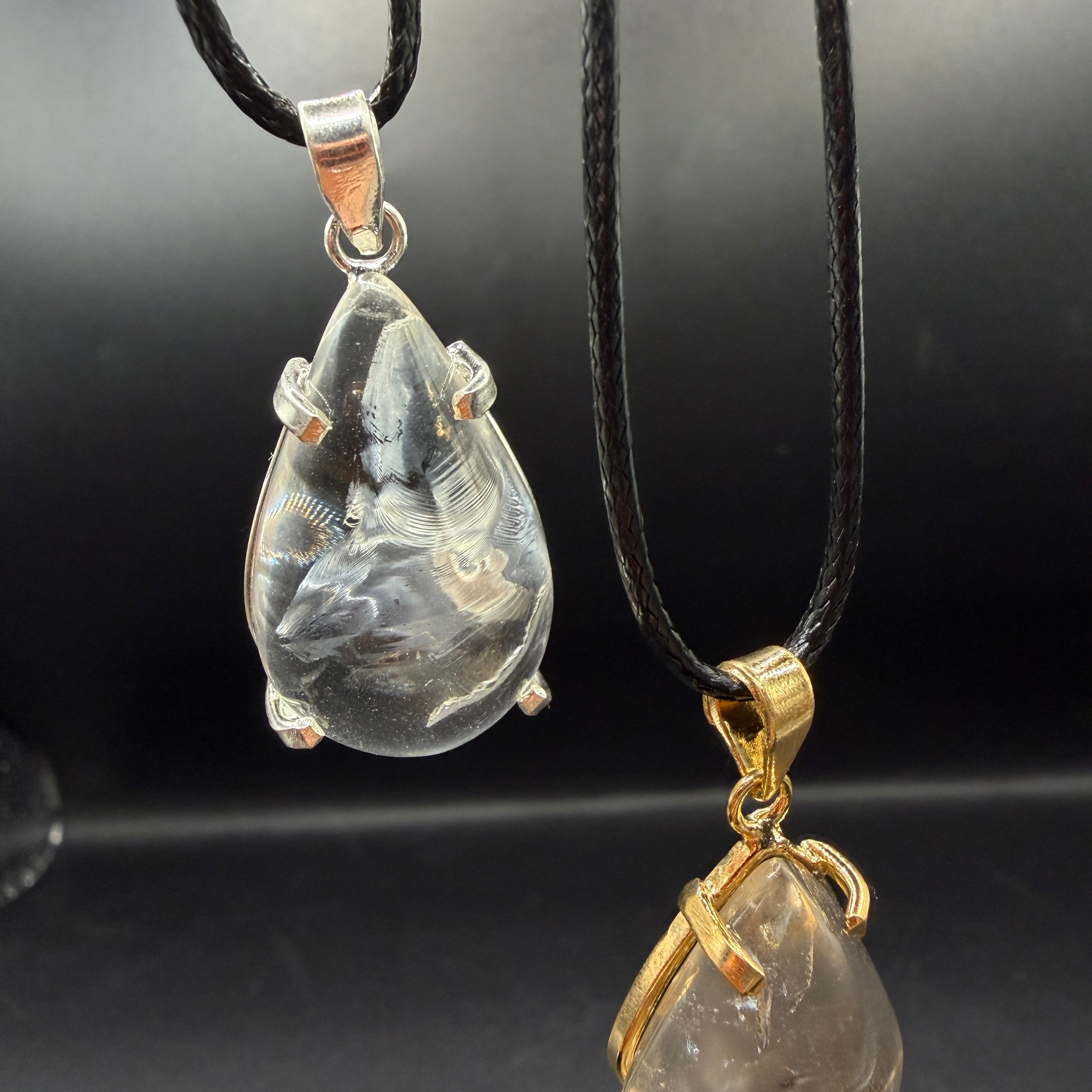 Brazillian Clear Quartz Necklace