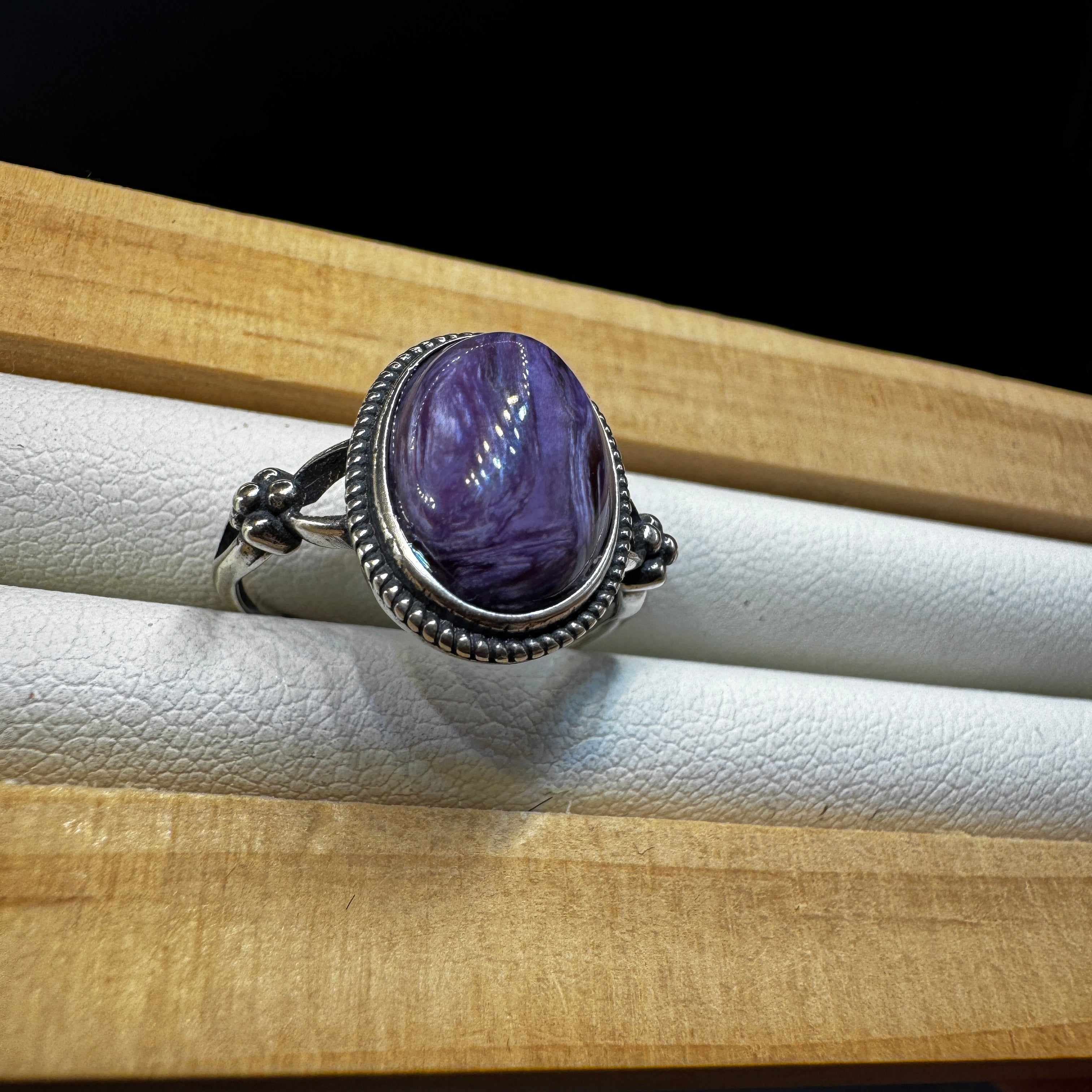 Chaorite S925 Adjustable Ring