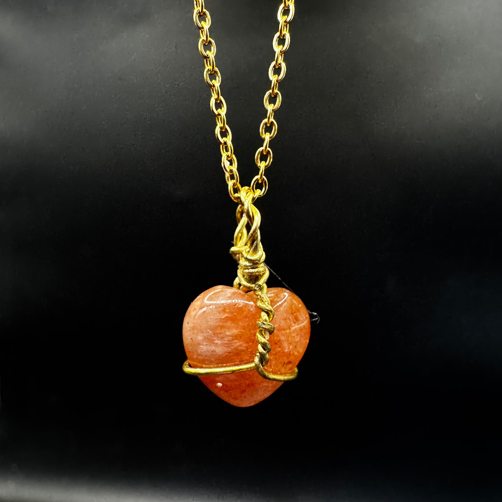 Handmade Sunstone Moonstone Necklace