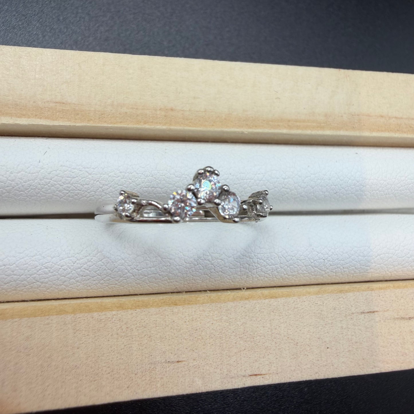 Moissanite Band S925 Ring