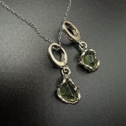 Moldavite S925 Certified Necklace