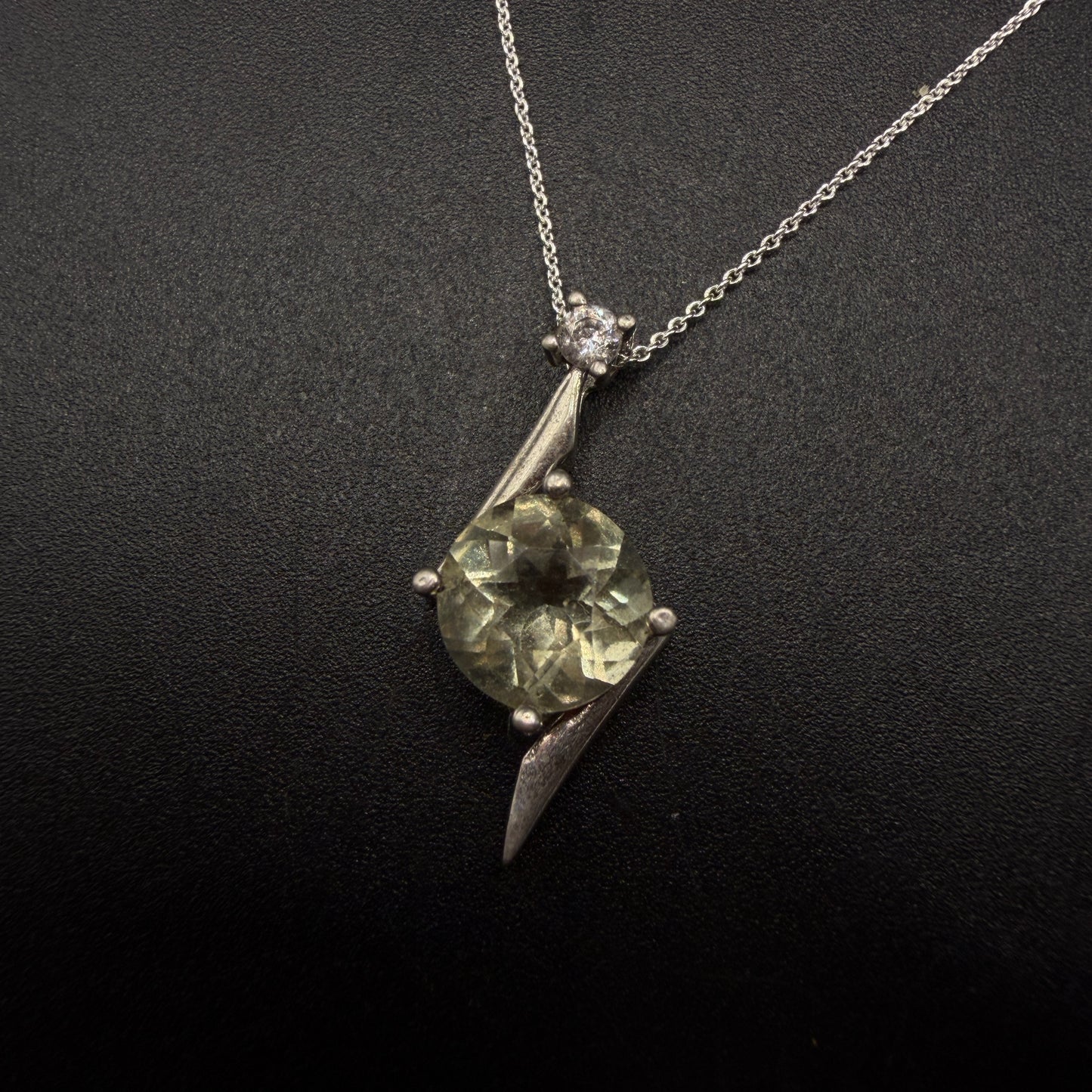 Libyan Desert Glass S925 Certified Necklace