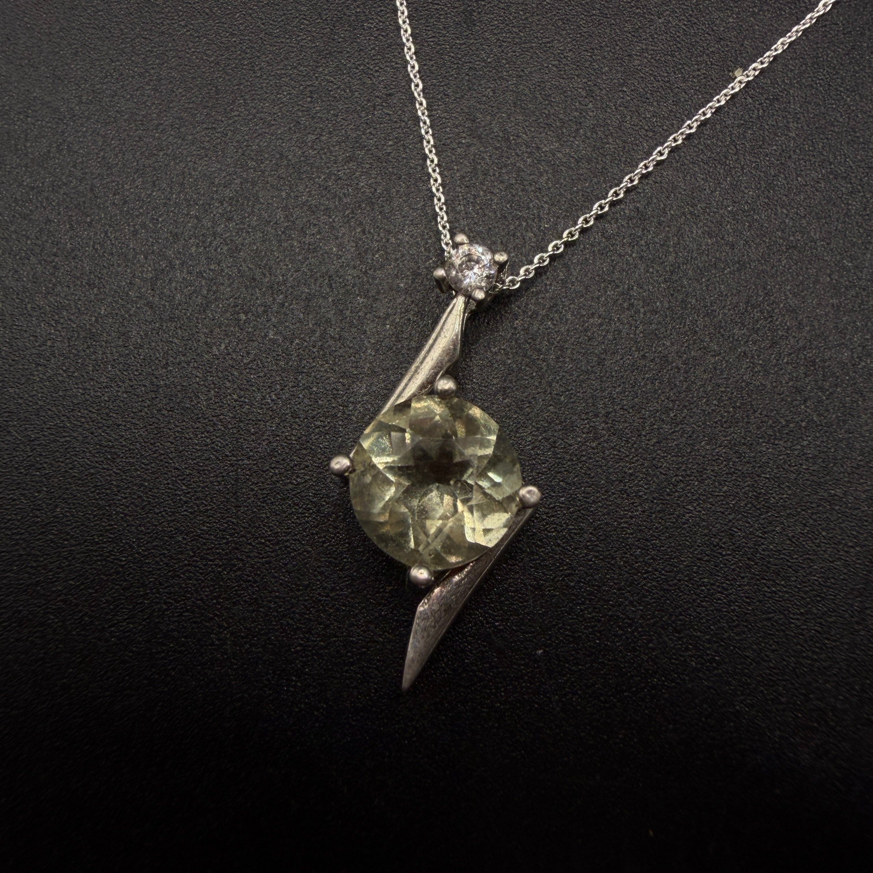 Libyan Desert Glass S925 Certified Necklace