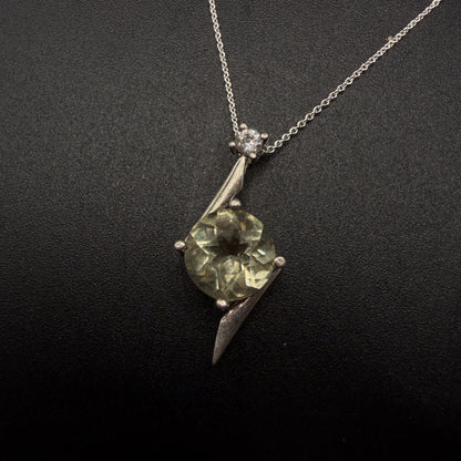 Libyan Desert Glass S925 Certified Necklace
