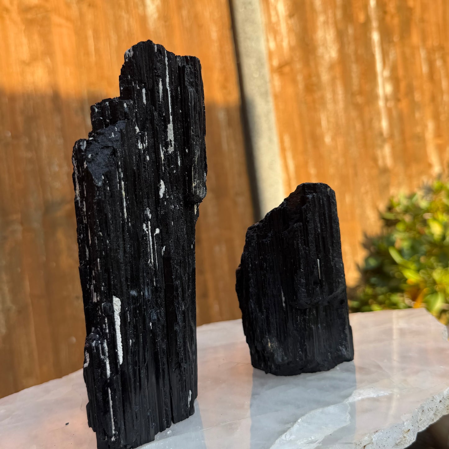 Black Tourmaline Raw Towers