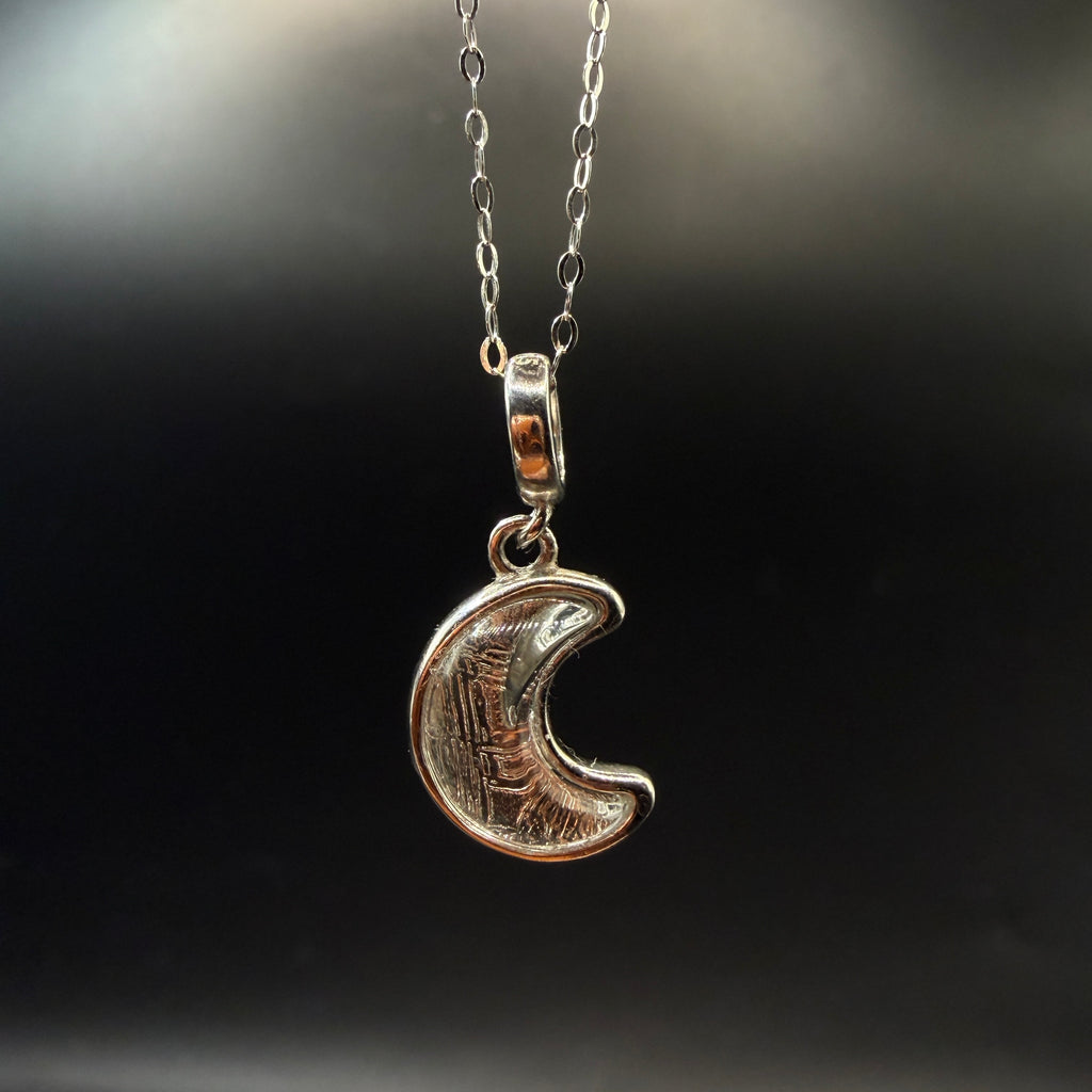 Moon Muonionalusta Tektite S925 Necklace
